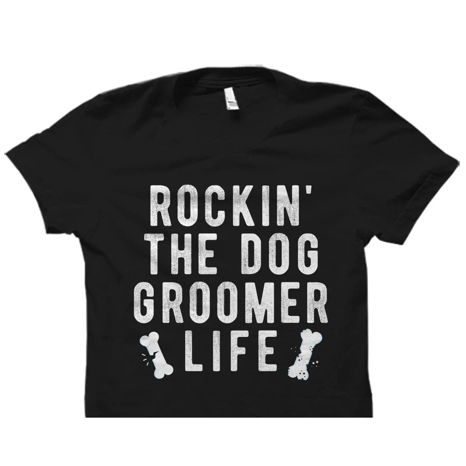 Men Grooming Quotes Short - Koszulka z zabawnym cytatem „Rockin' The