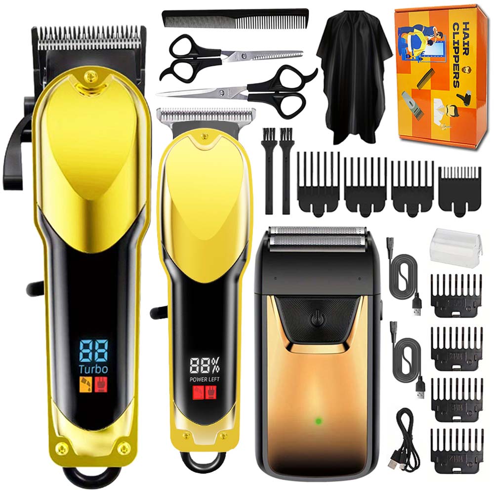 Men'S Grooming Accessories Kit - Profesjonalny zestaw do strzyżenia włosów dla