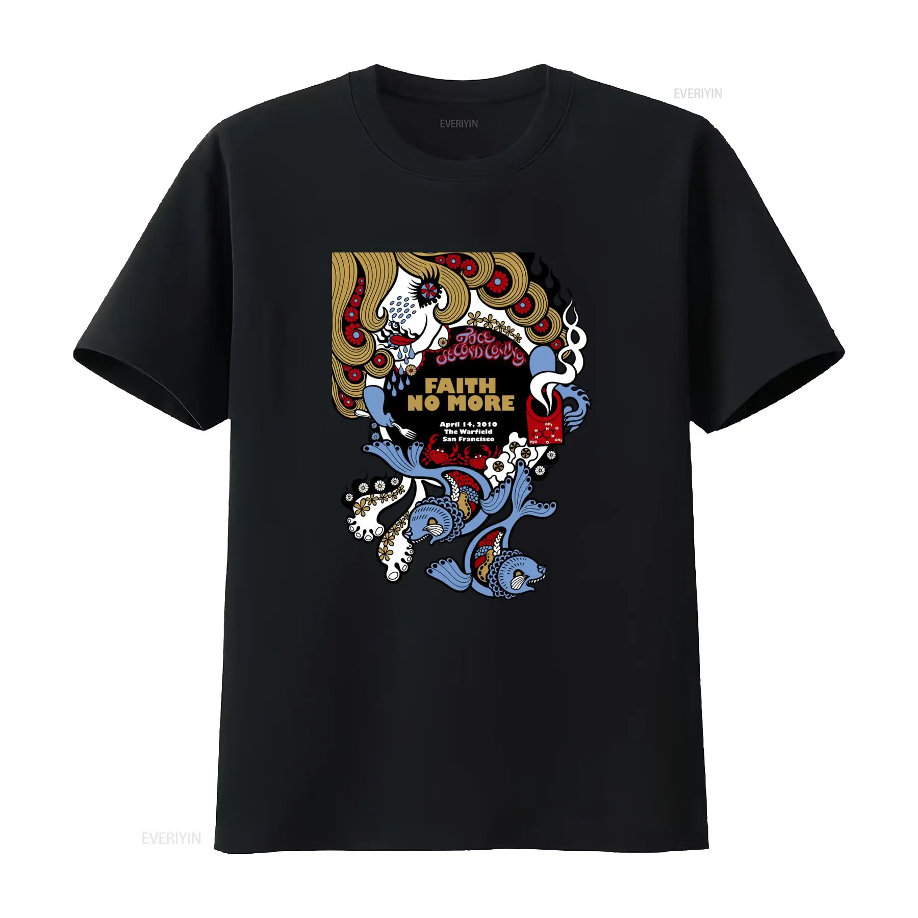 Face Wash Mens - Koszulka Faith No More z nadrukiem
