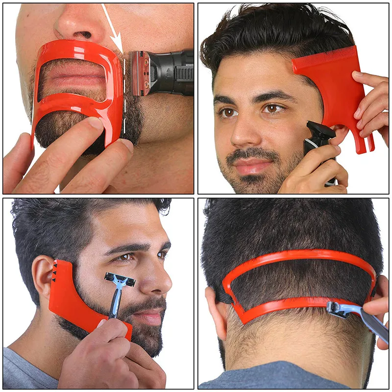 2/4 szt. Grzebienie do brody m – Men'S Grooming Scissors recenzja i cena