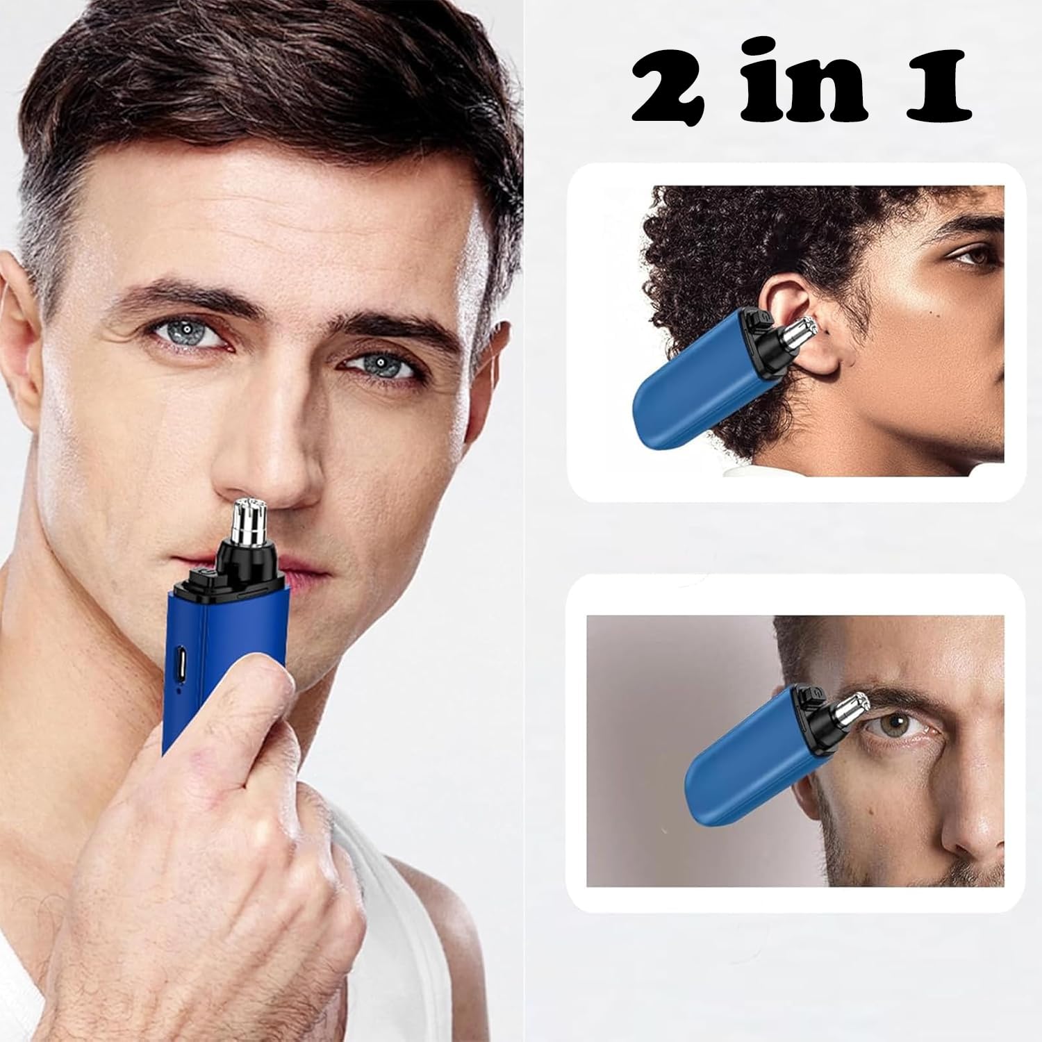 Trymer do nosa i uszu, ładowan – Men'S Grooming Scissors recenzja i cena