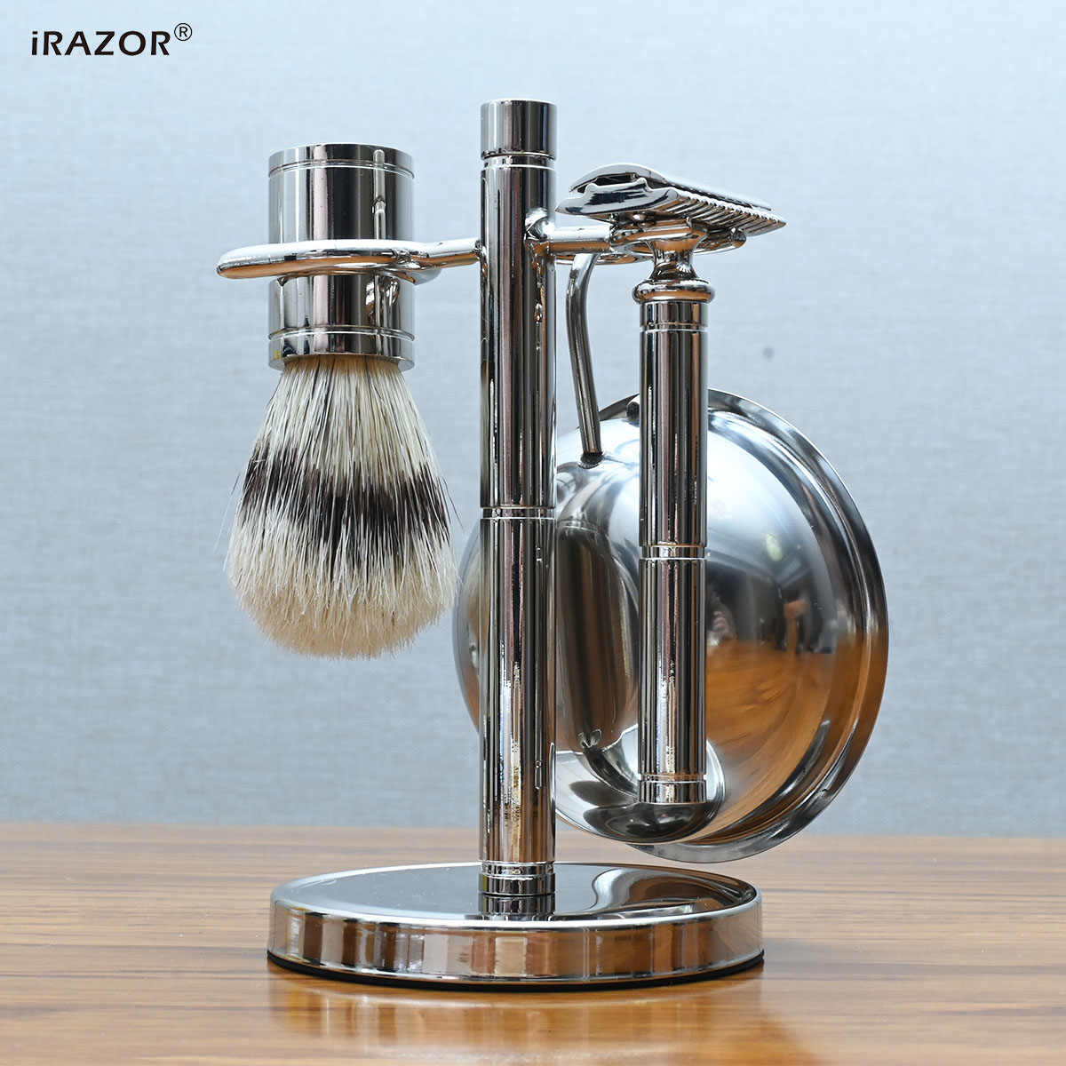 iRAZOR Klasyczny Vintage Dwukr – Mens Vintage Grooming Kit recenzja i cena